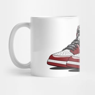 Retro Basketball Sneakers Mug